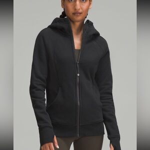 Lululemon Scuba Full Zip size 8 Black